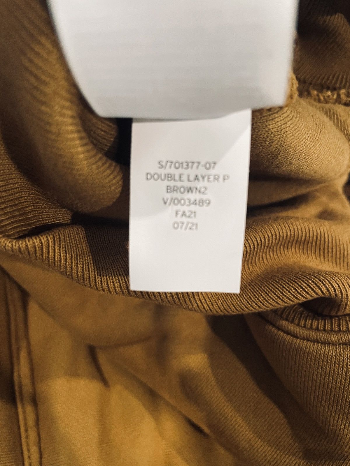 Balenciaga × Gap × Kanye West Yeezy Gap Perfect Hoodie Light Brown Size Small Size US S / EU 44-46 / 1 - 5 Thumbnail