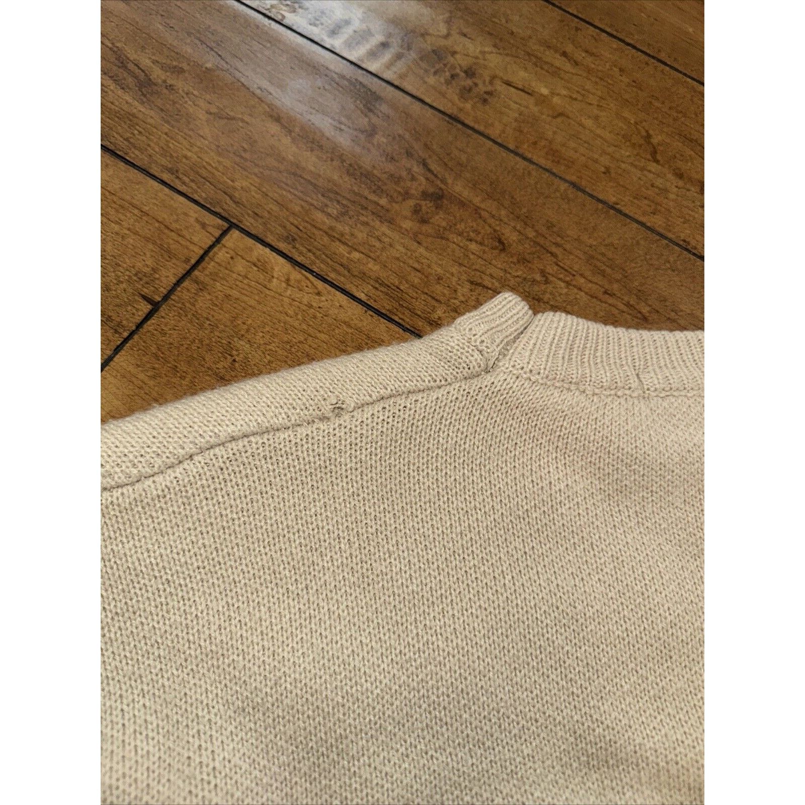 Japanese Brand × Vintage Tiny Spark Knitted Sweater Brown Medium 26x24 Van Gogh Patch Size US M / EU 48-50 / 2 - 5 Thumbnail