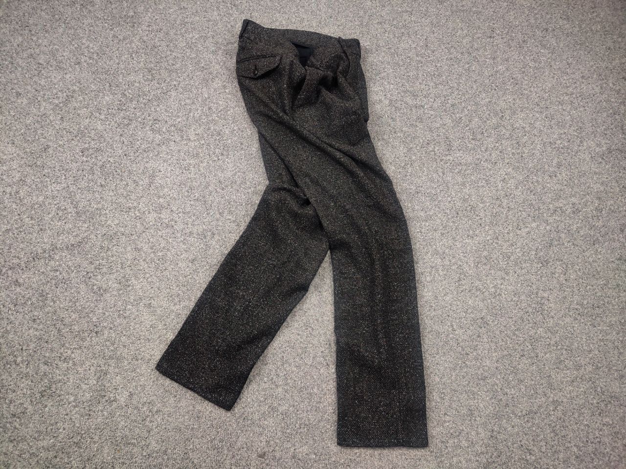 Homecore Homecore Japan Design Wool Blend Straight Casual Tweed Pants Size US 30 / EU 46 - 3 Thumbnail