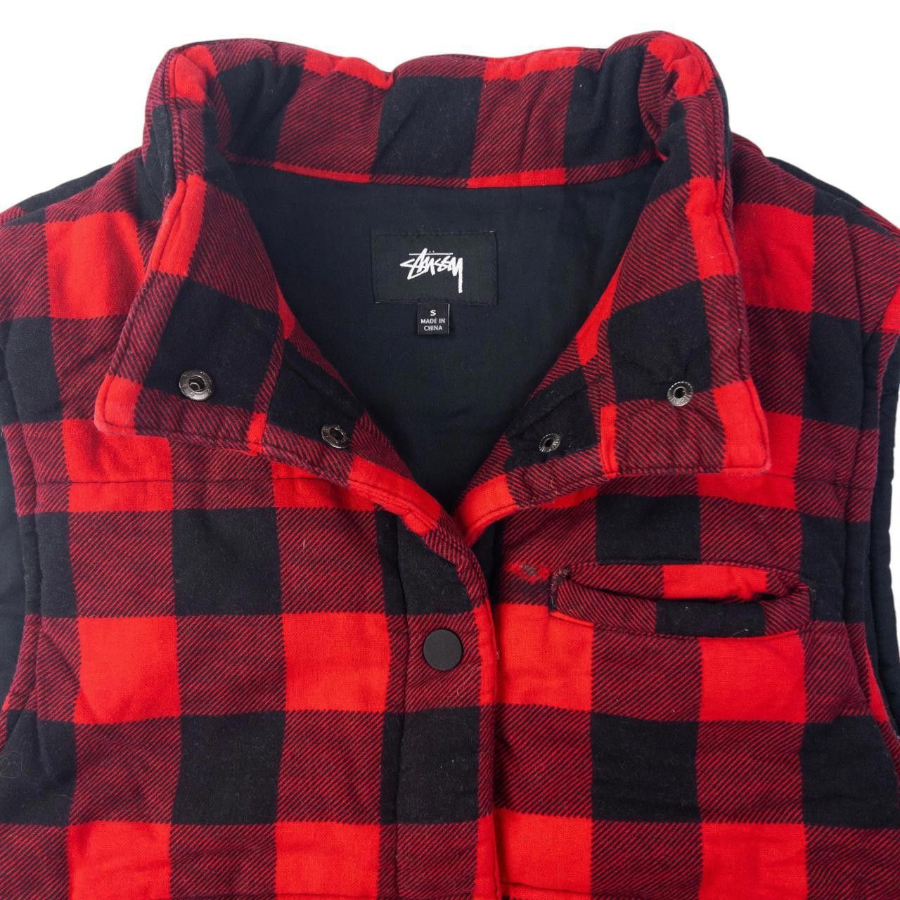 Stussy Vintage Stussy Checked Quilted Gilet Woman's Size S Size S / US 4 / IT 40 - 3 Thumbnail