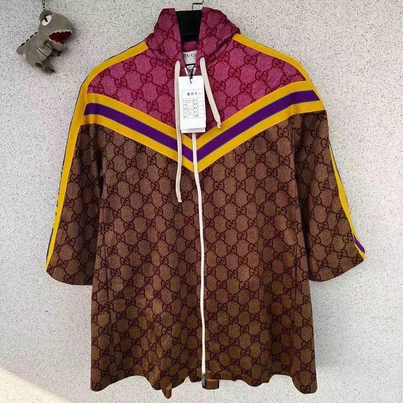 Gucci Gucci Color-blocked full-print gg zipper jacket 2501-Nextar Size US XS / EU 42 / 0 - 2 Thumbnail