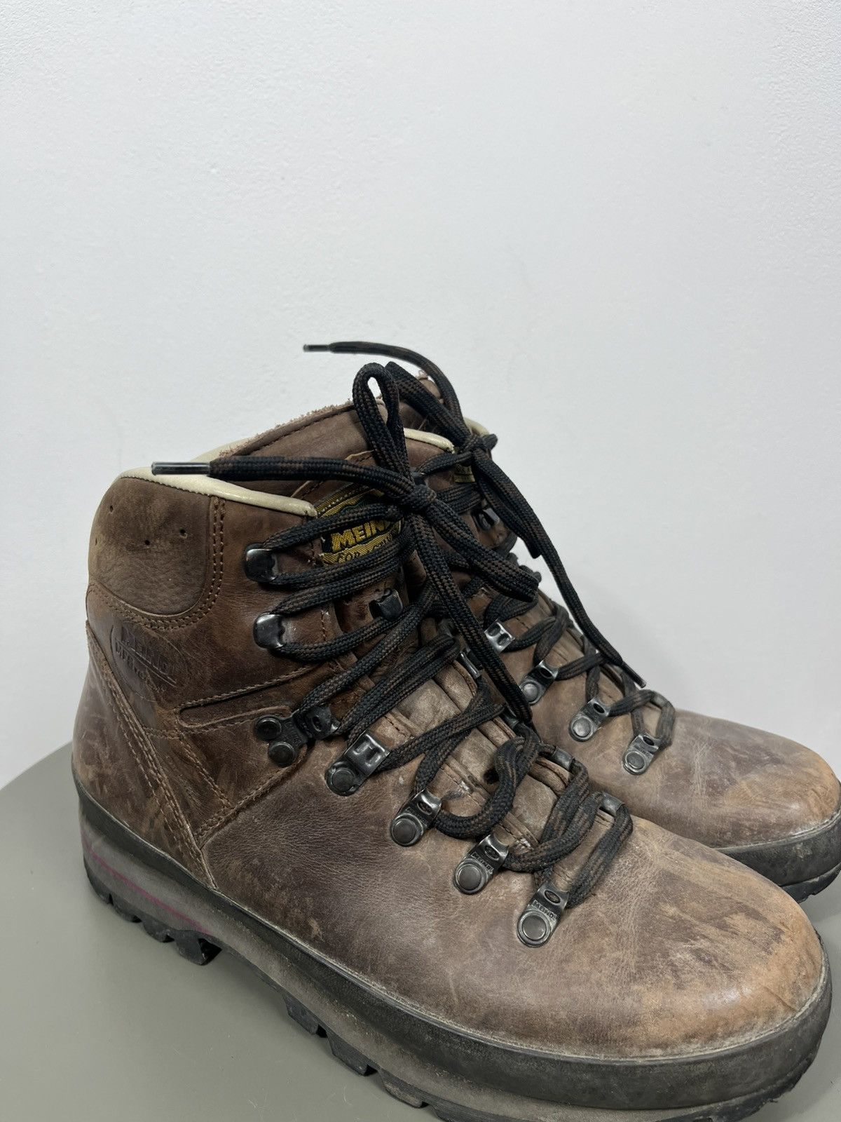 Other Meindl Women’s Leather Hiking Boots Vibram Sole Brown US 7.5 Size US 7.5 / IT 37.5 - 2 Thumbnail