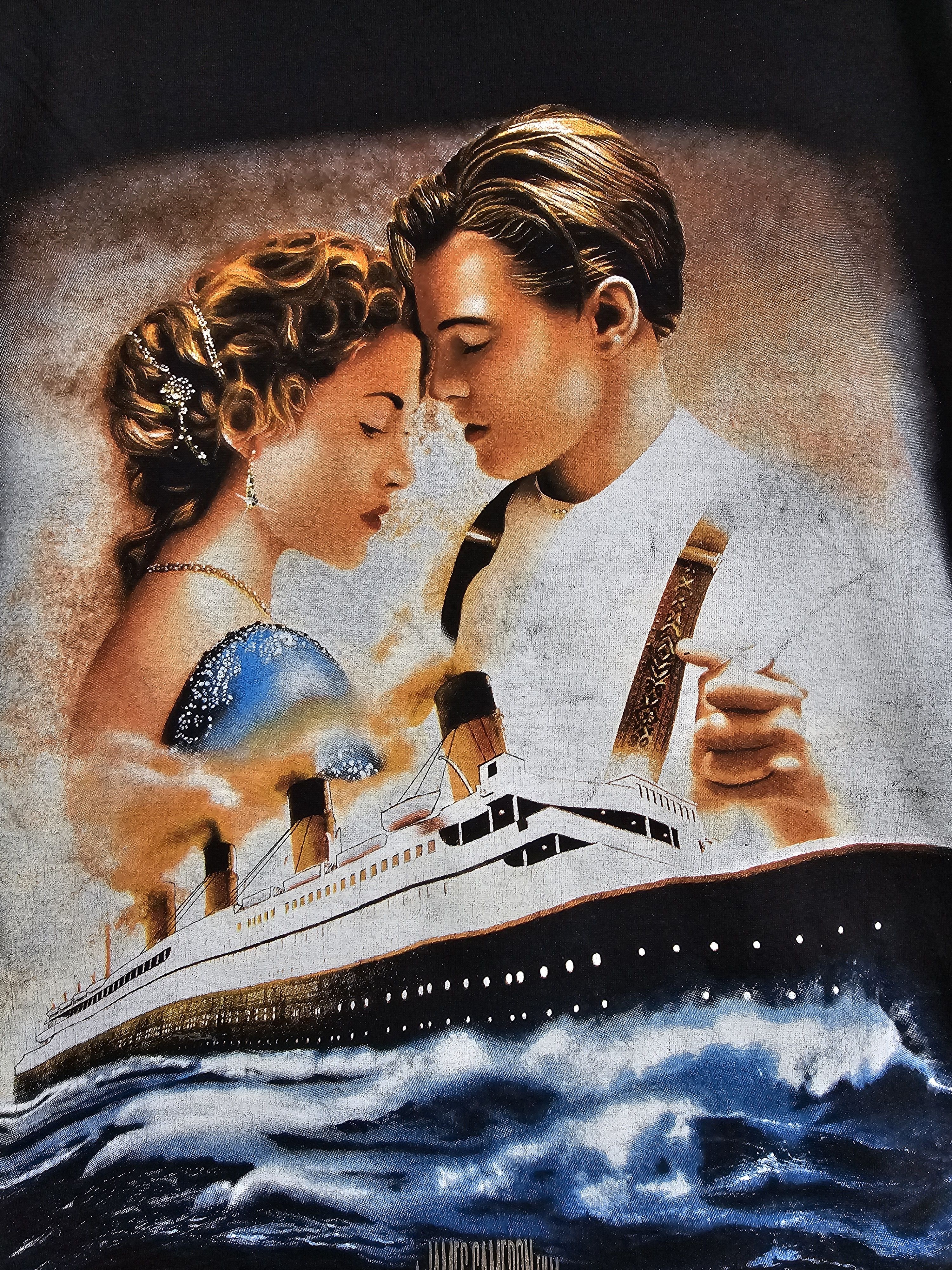 Fox Racing × Vintage 1998 James Cameron's Titanic Leonardo DiCaprio XL 23" 30" Size US XL / EU 56 / 4 - 4 Thumbnail