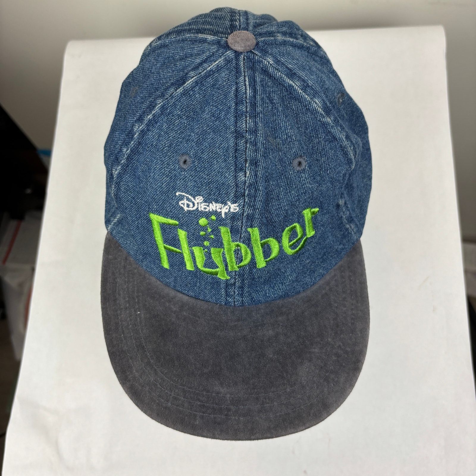 Disney VTG 90s Disney Flubber Movie Promo Hat Robin Williams Cap Size ONE SIZE - 6 Thumbnail