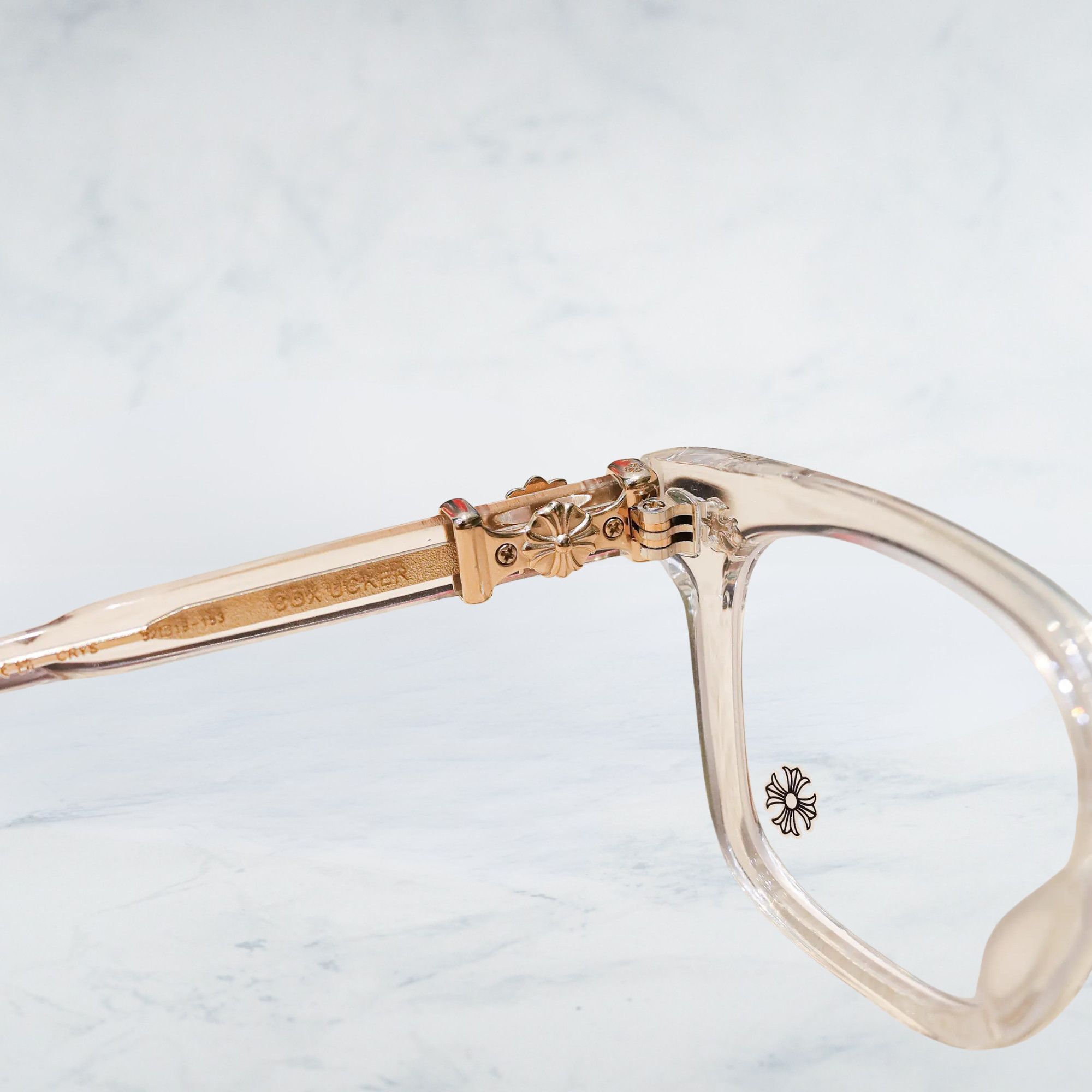 Chrome Hearts CHROME HEARTS COX UCKER CRYSTAL GLASSES Size ONE SIZE - 3 Thumbnail
