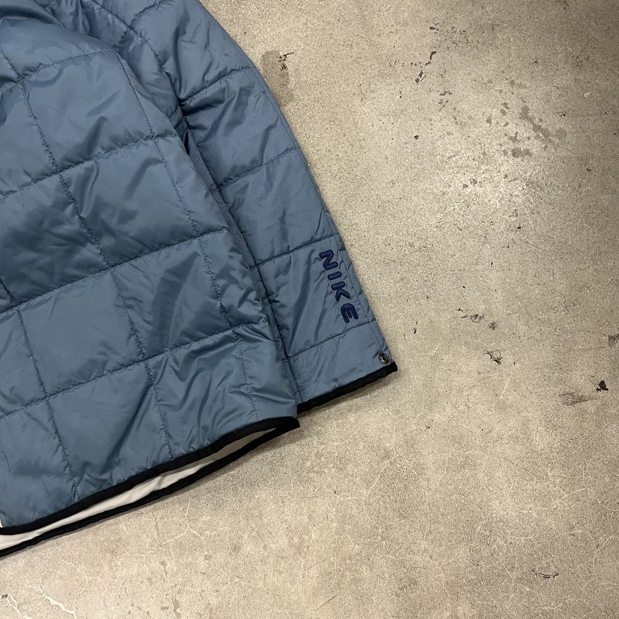 Nike × Vintage Y2k Nike puffer jacket swoosh embroidered tech vintage Size US XL / EU 56 / 4 - 2 Thumbnail
