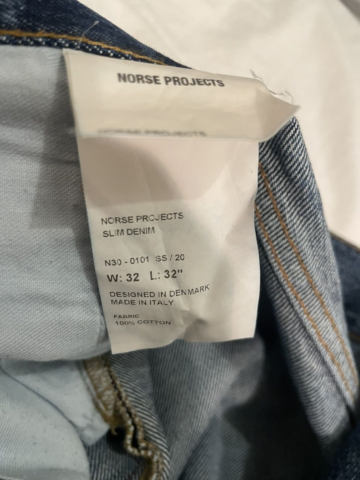 Norse Projects Slim Denim Size US 32 / EU 48 - 5 Thumbnail