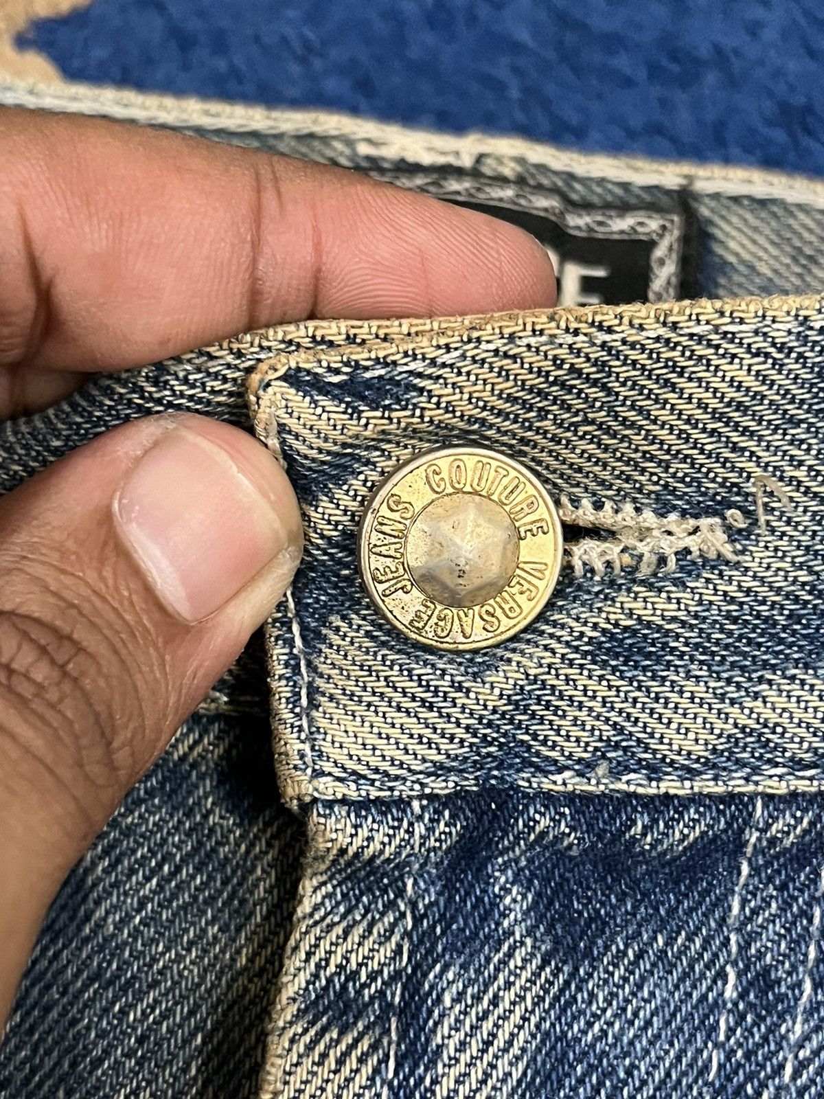 Versace × Versace Jeans Couture Versace Jeans Courture Mudwash Denim Size US 30 / EU 46 - 5 Thumbnail