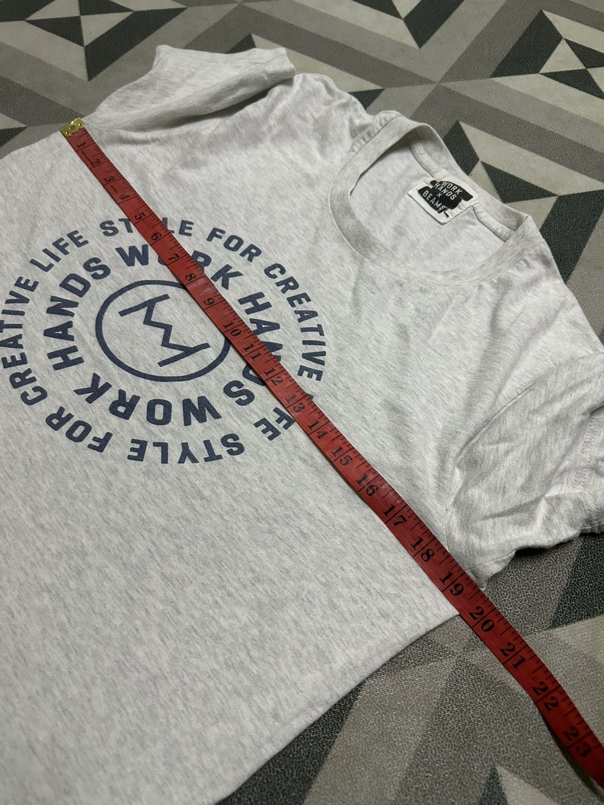 Beams Plus × Japanese Brand Beams x Work hand tshirt Size US M / EU 48-50 / 2 - 6 Thumbnail