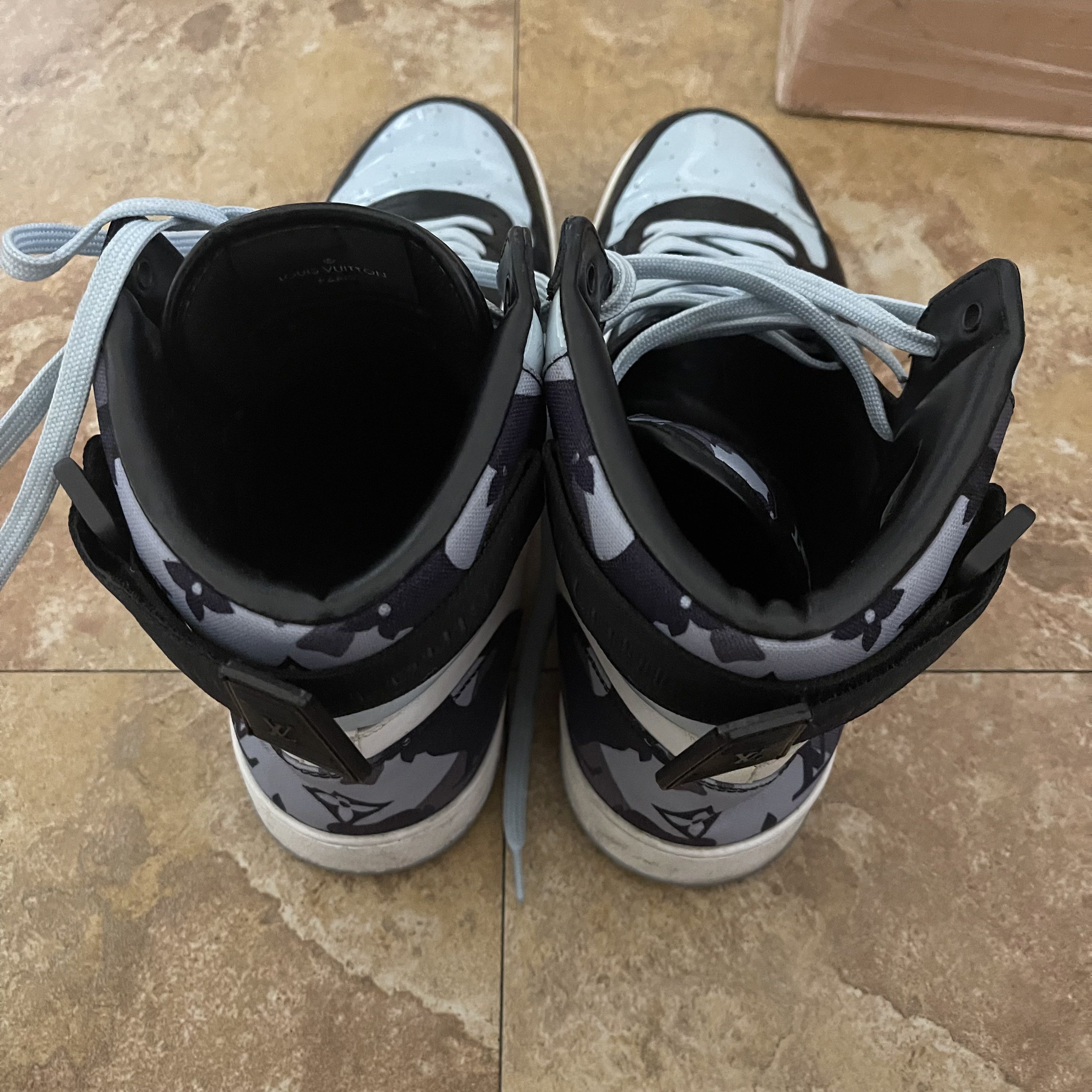 Louis Vuitton Louis Vuitton Rivoli High Top Sneaker Size US 8 / EU 41 - 6 Thumbnail