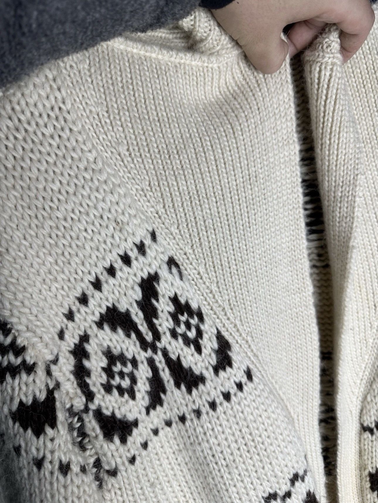Denim & Supply Ralph Lauren Ralph Lauren Denim Supply Wool Alpaca Knit Cardigan Sweater Size L / US 10 / IT 46 - 7 Thumbnail