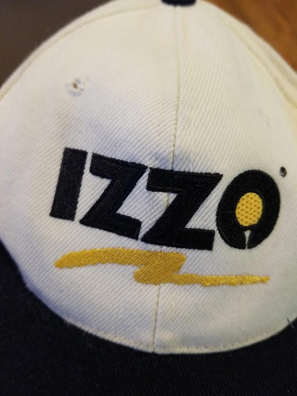 Izod Izzo Golf PGA Hat Cap Strapback Vintage Logo Spellout Size ONE SIZE - 6 Thumbnail