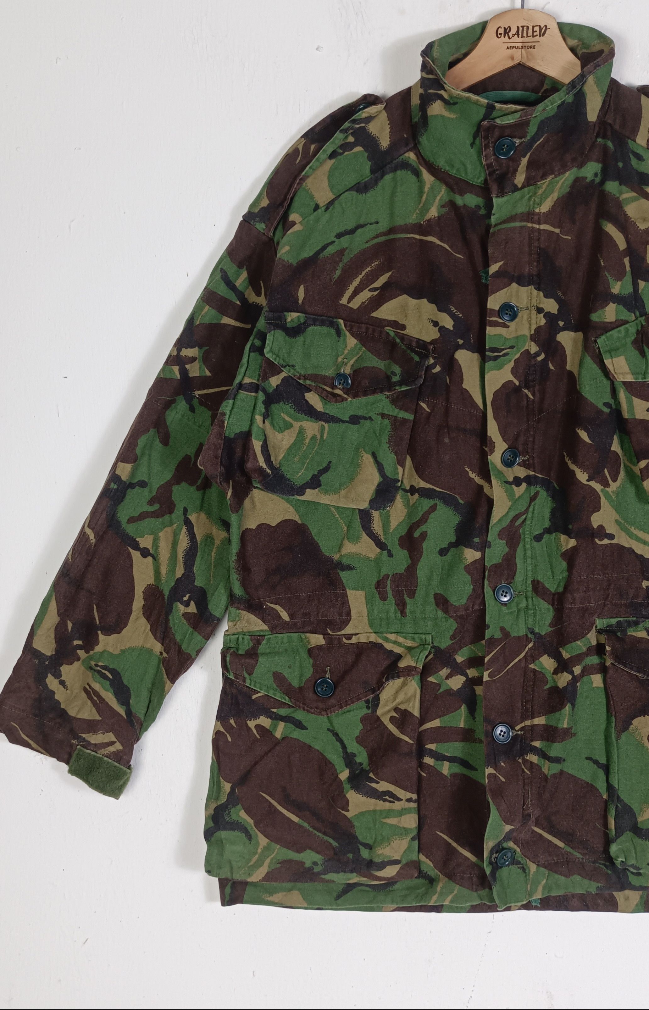 Other Vintage 60s 1968🔥 British Smock Combat DPM Jacket Size US L / EU 52-54 / 3 - 4 Thumbnail