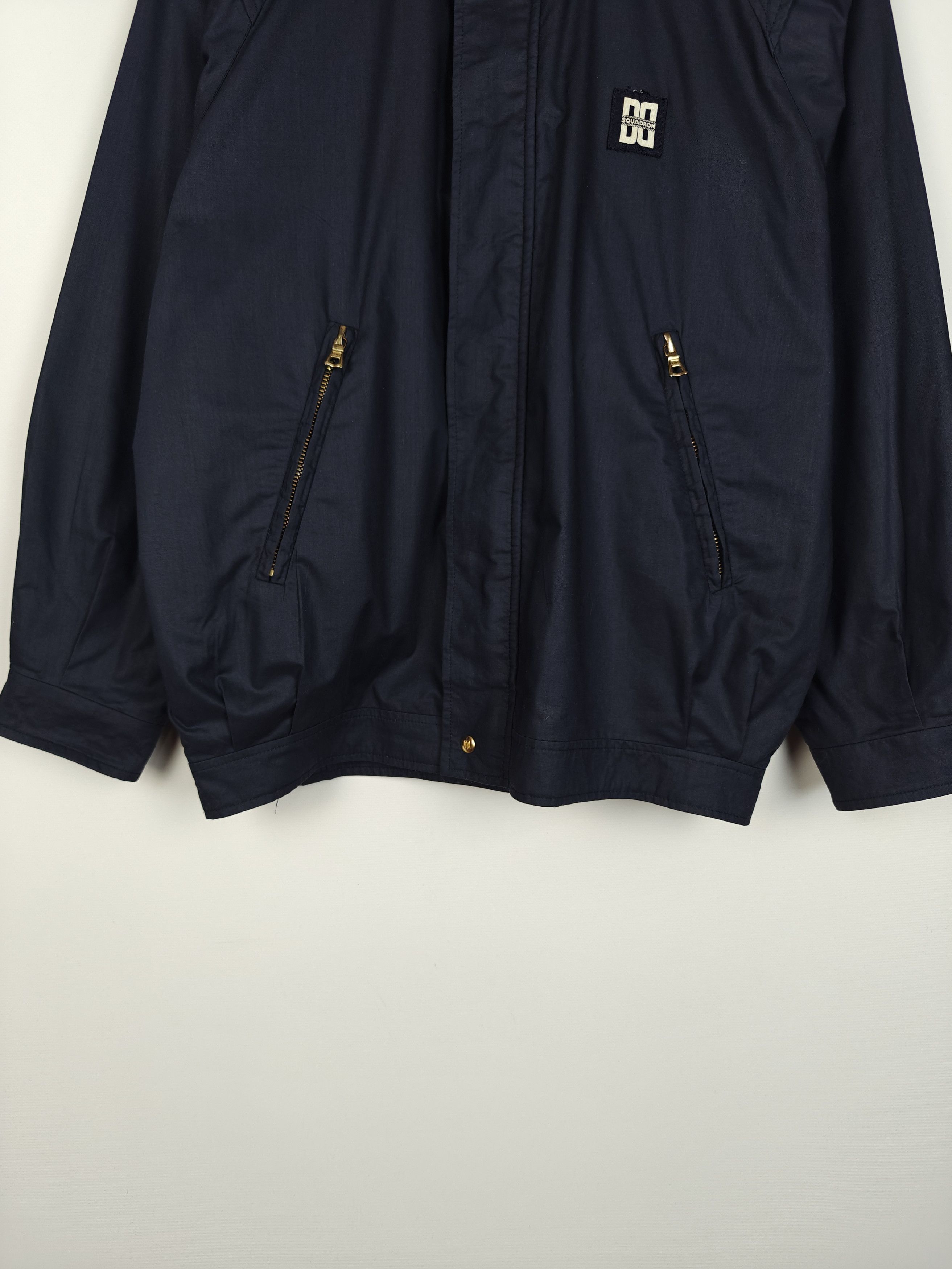 DAKS DAKS Squadron VTG Jacket Zip England Blue XL Size US XL / EU 56 / 4 - 3 Thumbnail