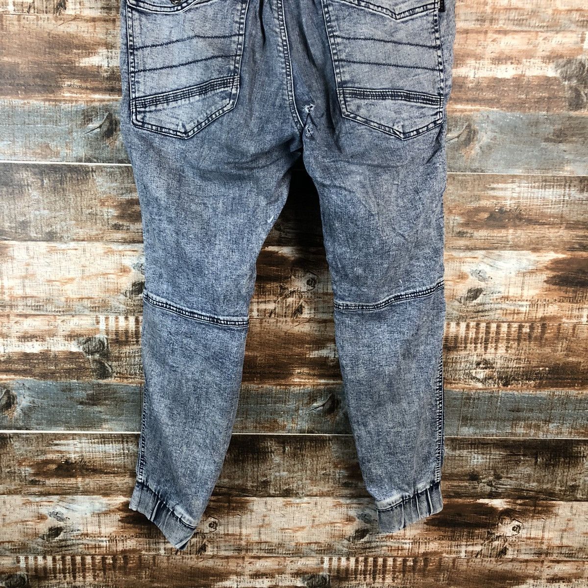 Japanese Brand Japanese Brand vintage Blue Denim Joggers Pants #A2128 Size US 34 / EU 50 - 17 Thumbnail