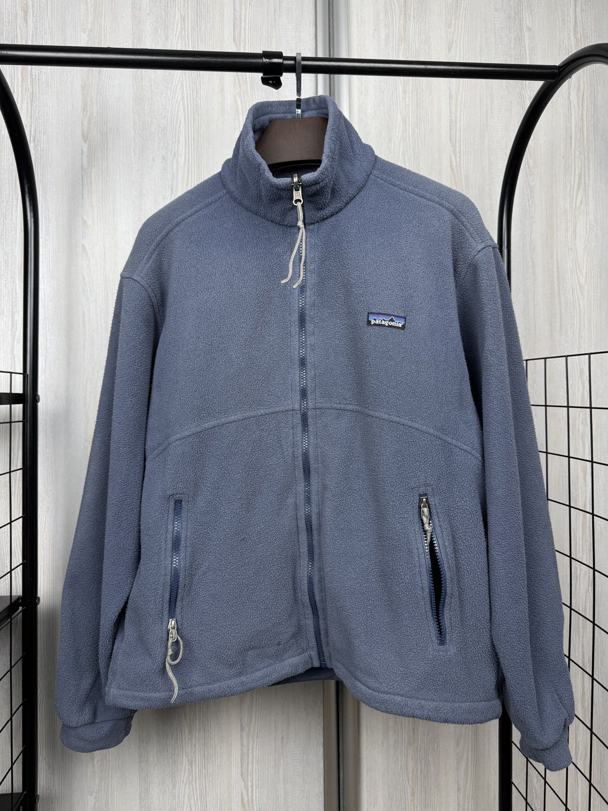Patagonia Patagonia vintage 90s full zip pullover fleece lining Size US L / EU 52-54 / 3 - 1 Thumbnail
