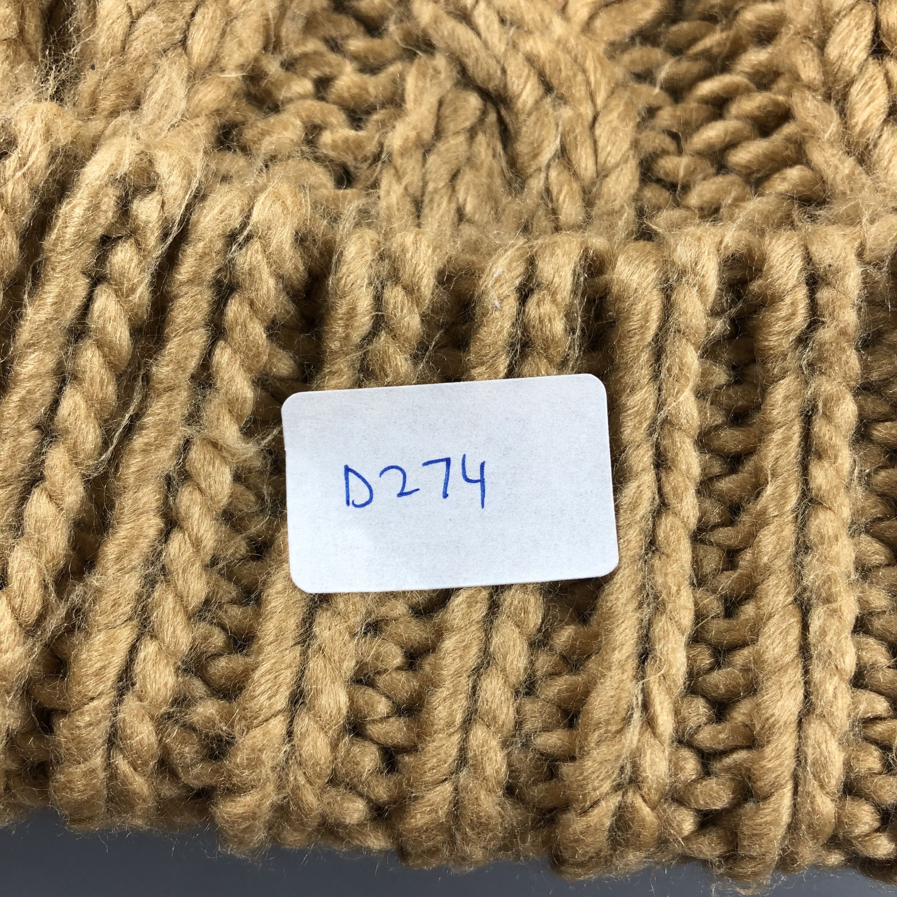 Japanese Brand × Vintage Earth Cable Knit PomPom Beanie Snow Hat Snow Cap -D274 Size ONE SIZE - 8 Thumbnail