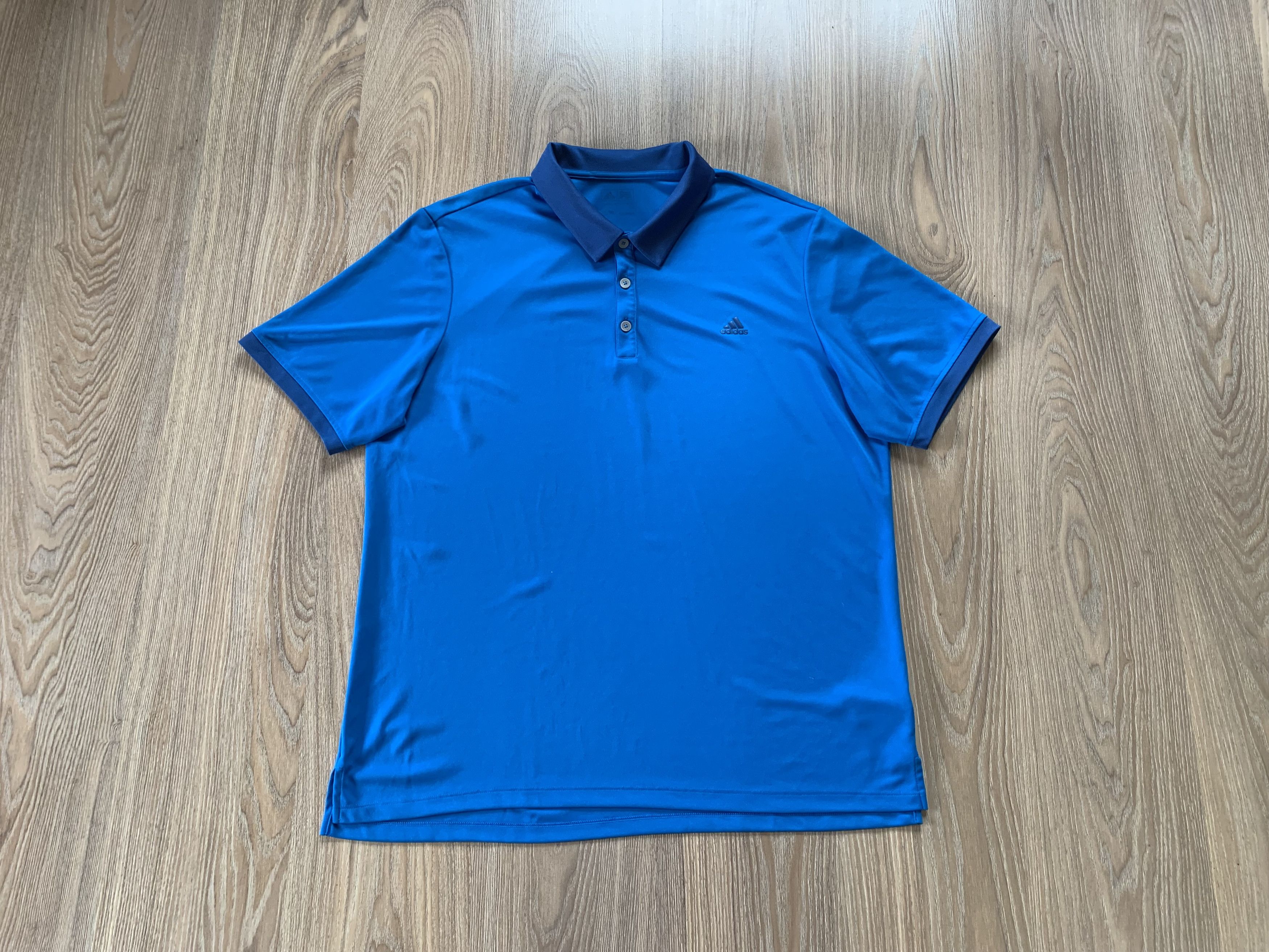 Adidas Adidas Mens Blue Training Polo Size US XL / EU 56 / 4 - 1 Thumbnail
