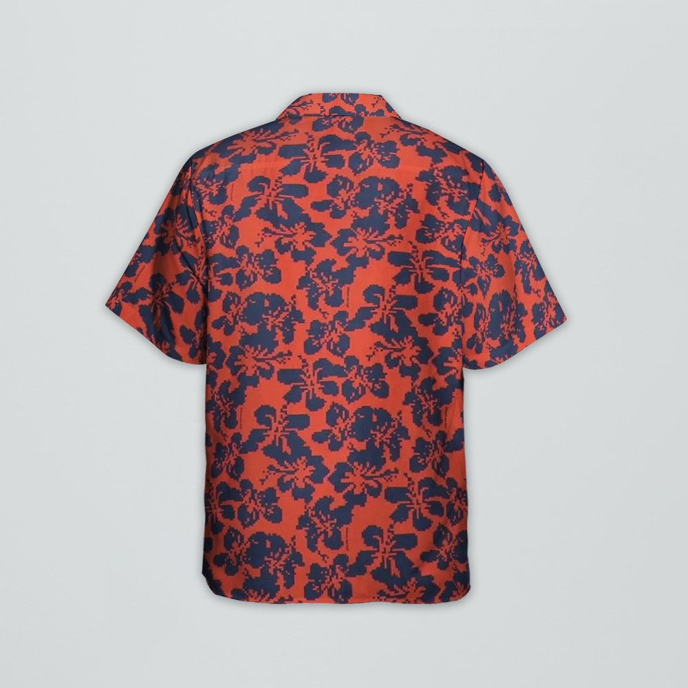Other Red Hibiscus Floral Print Shirt, floral short-sleeved shirt Size US M / EU 48-50 / 2 - 3 Thumbnail