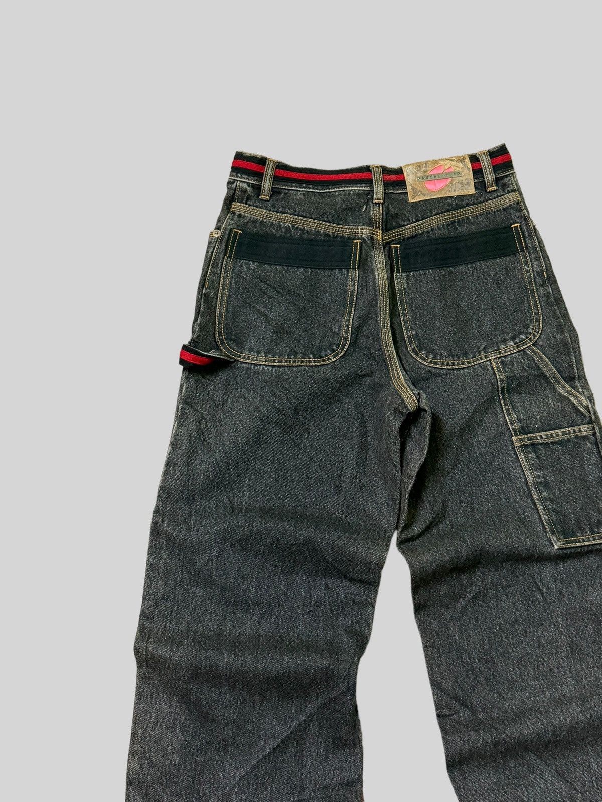 Japanese Brand NAF NAF BAGGY CARPENTER JNCO STYLE DENIM Size US 27 - 10 Thumbnail