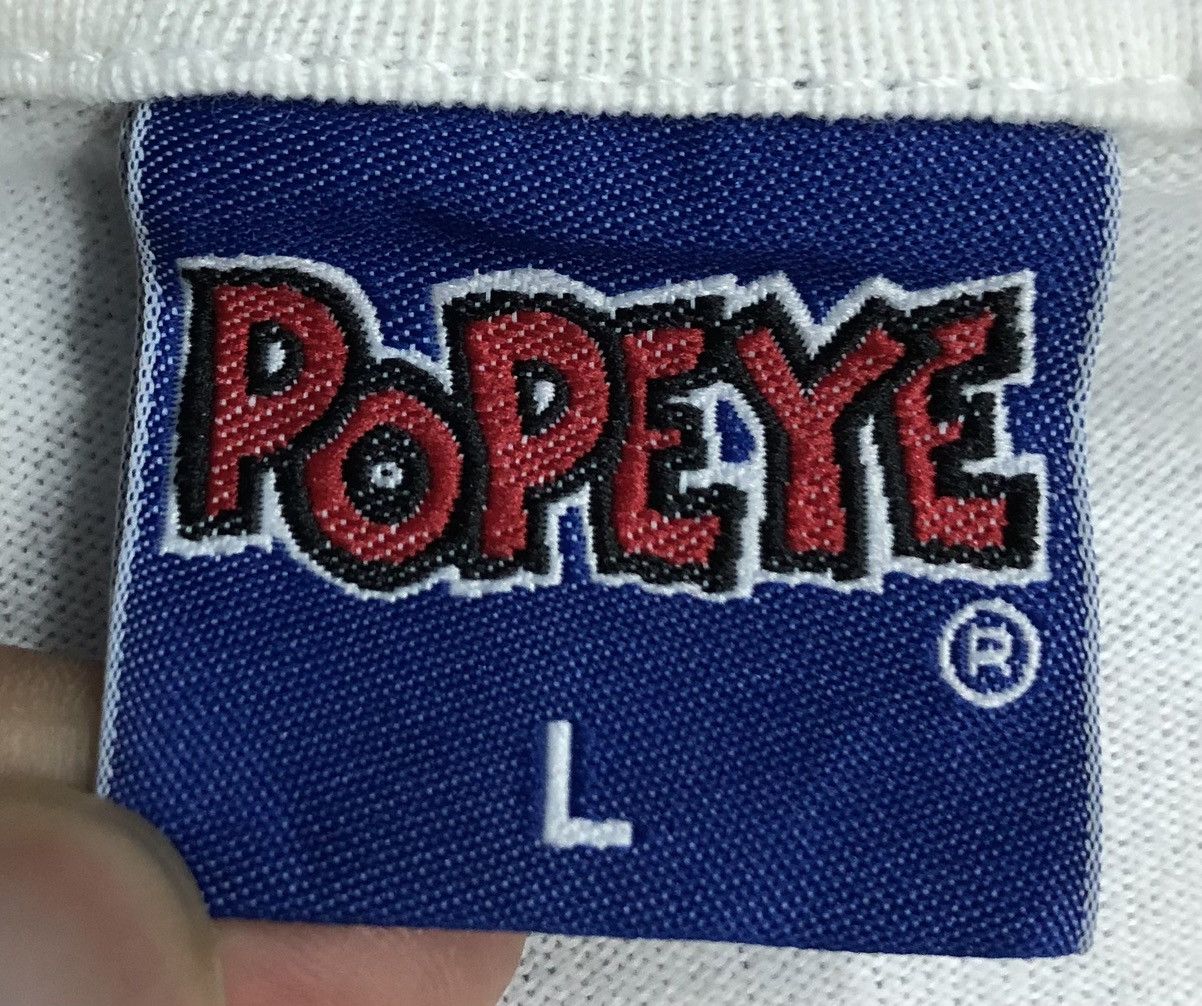 Vintage Vintage Popeye The Sailorman His Ally Long Sleeve T-Shirt Size US L / EU 52-54 / 3 - 9 Thumbnail