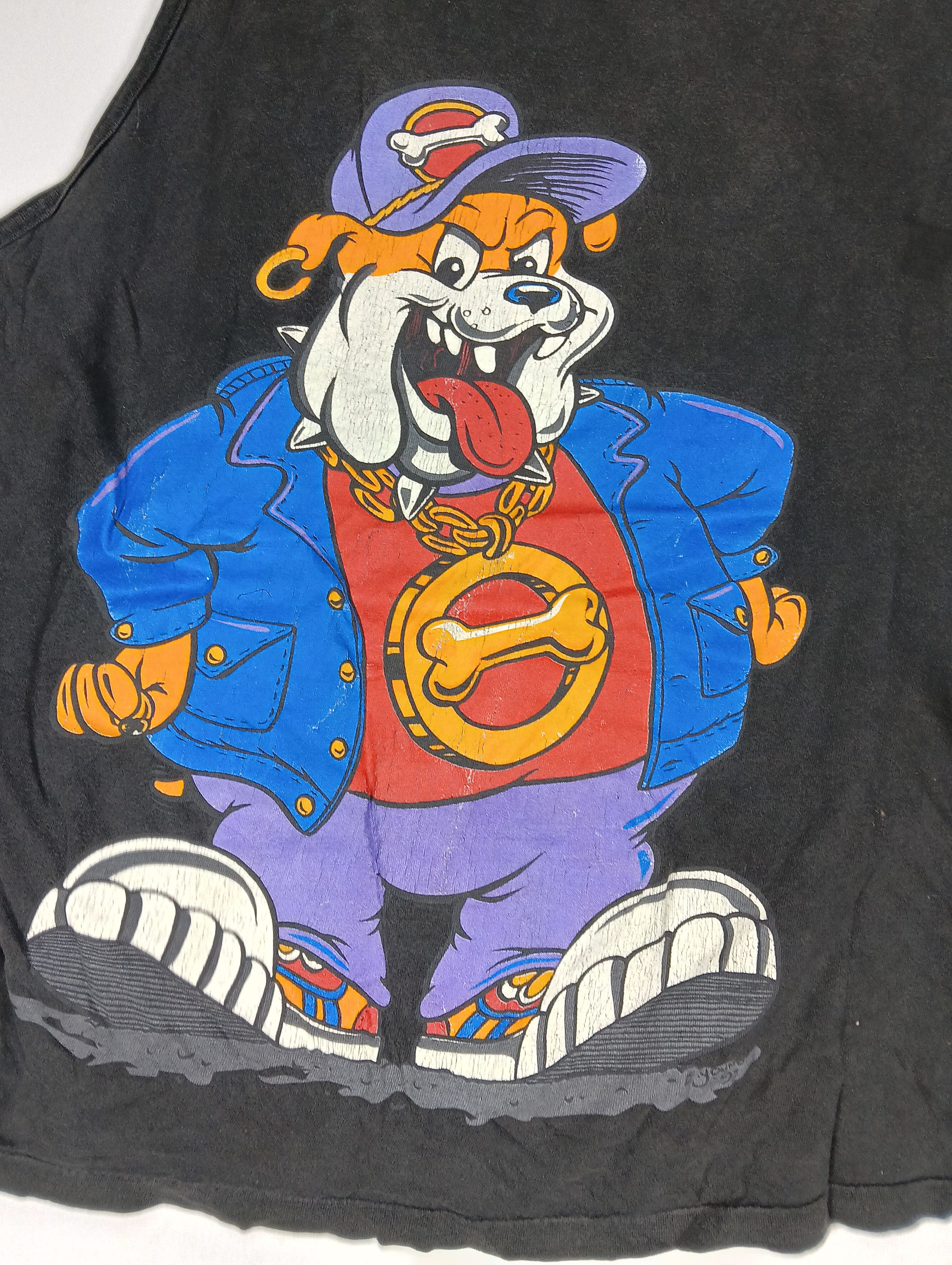 Vintage vintage singlet big logo 90s bull dog Size US L / EU 52-54 / 3 - 1 Thumbnail