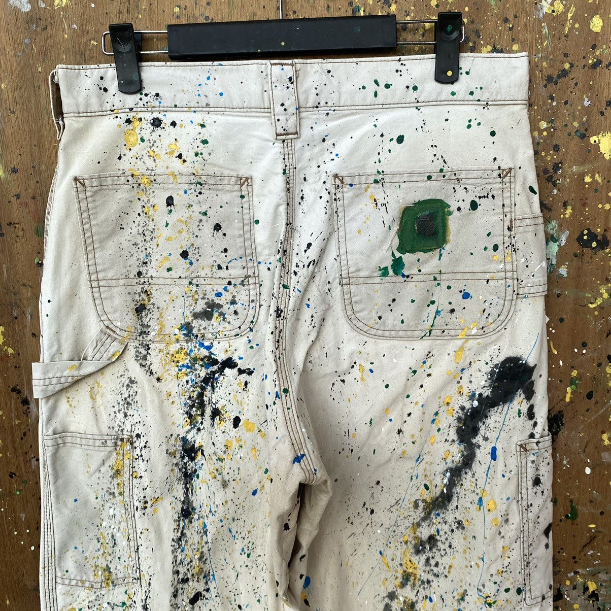 Carhartt Vintage Carhatt Faded Carpenter Pants Size US 32 / EU 48 - 6 Thumbnail