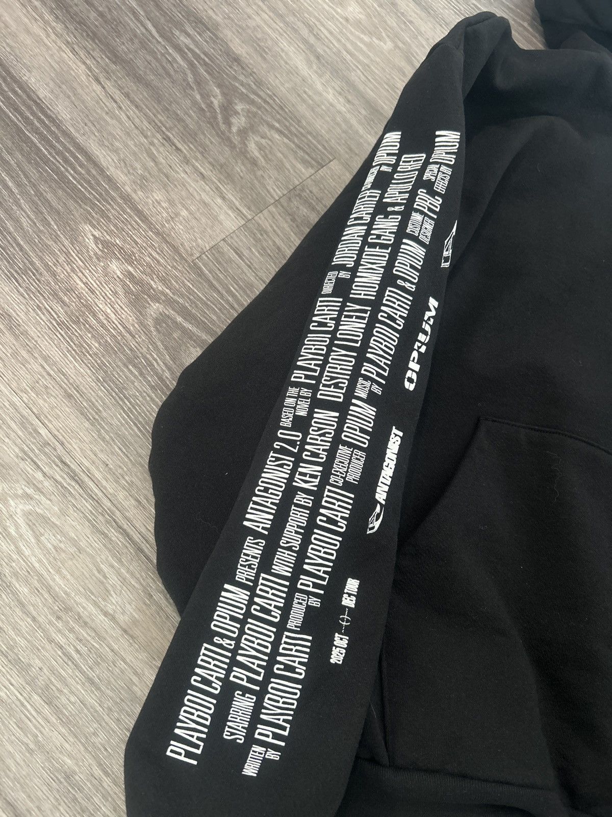 Playboi Carti Opium antagonist 2.0 tour Playboi Carti Zip Up hoodie xxl Size US XXL / EU 58 / 5 - 2 Thumbnail
