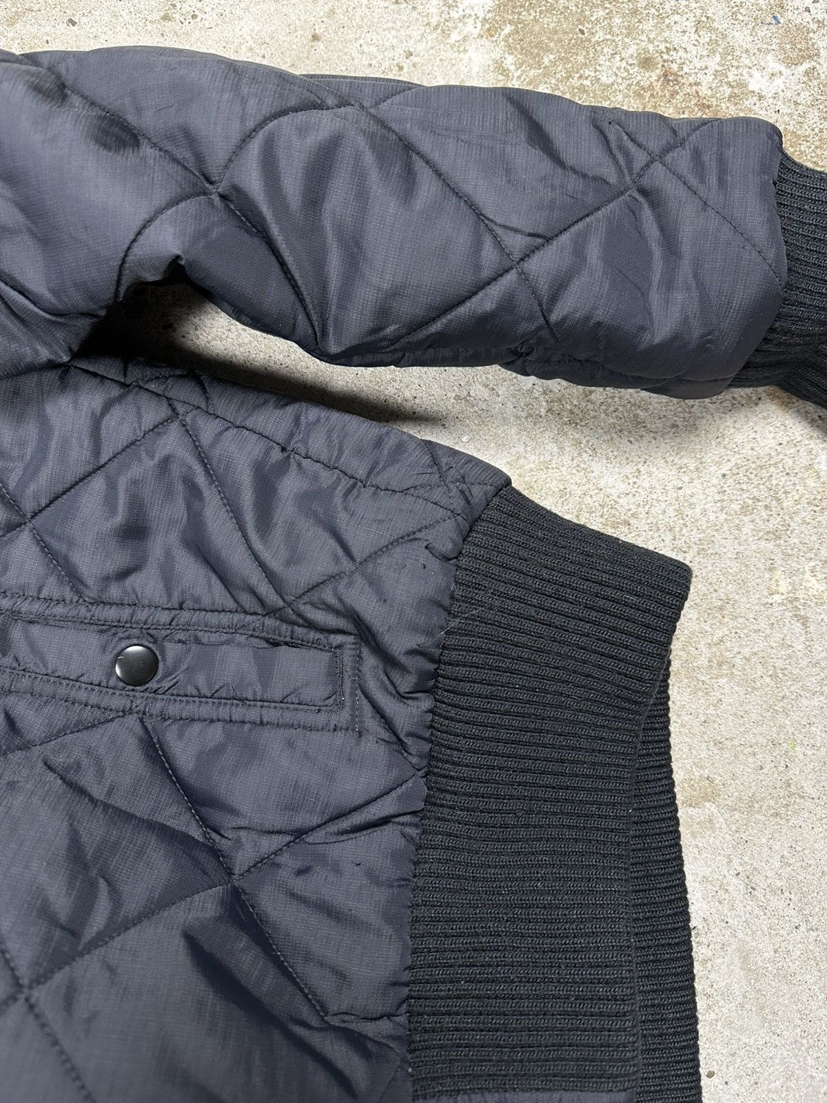 Nike × Vintage Vintage Y2K Nike Hooded Bomber Jacket Swoosh Air Size US S / EU 44-46 / 1 - 8 Thumbnail