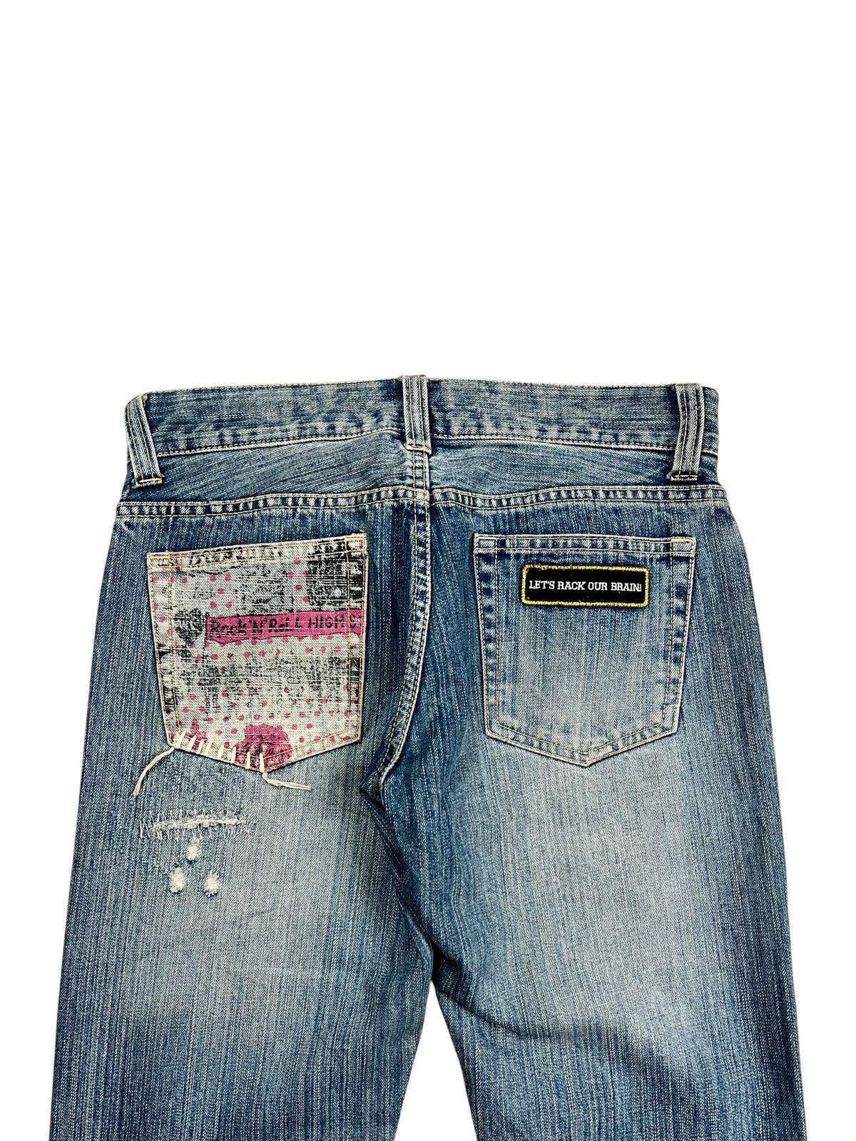 20471120 2000s World Wide Love - Grunge Pathwork Army Denim Pants Size US 29 - 6 Thumbnail