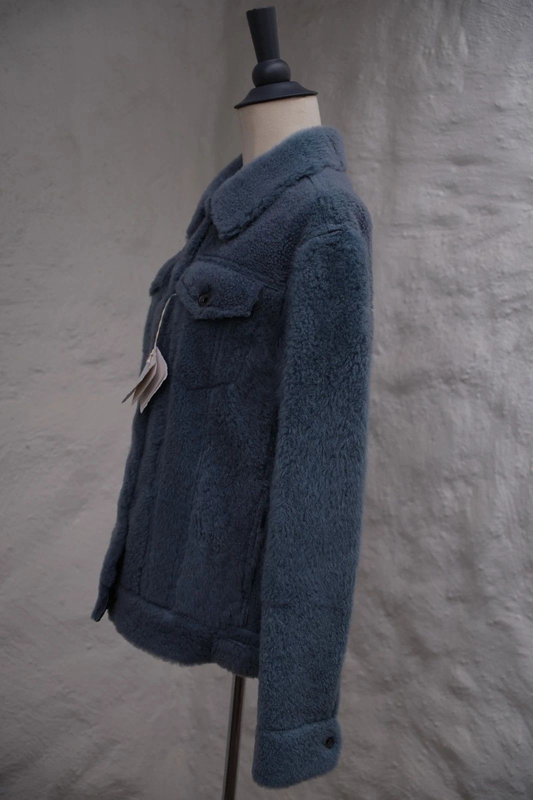 Brunello Cucinelli New Brunello Cucinelli Trucker Jacket Shearling IT 42 US 6 M Size M / US 6-8 / IT 42-44 - 2 Thumbnail