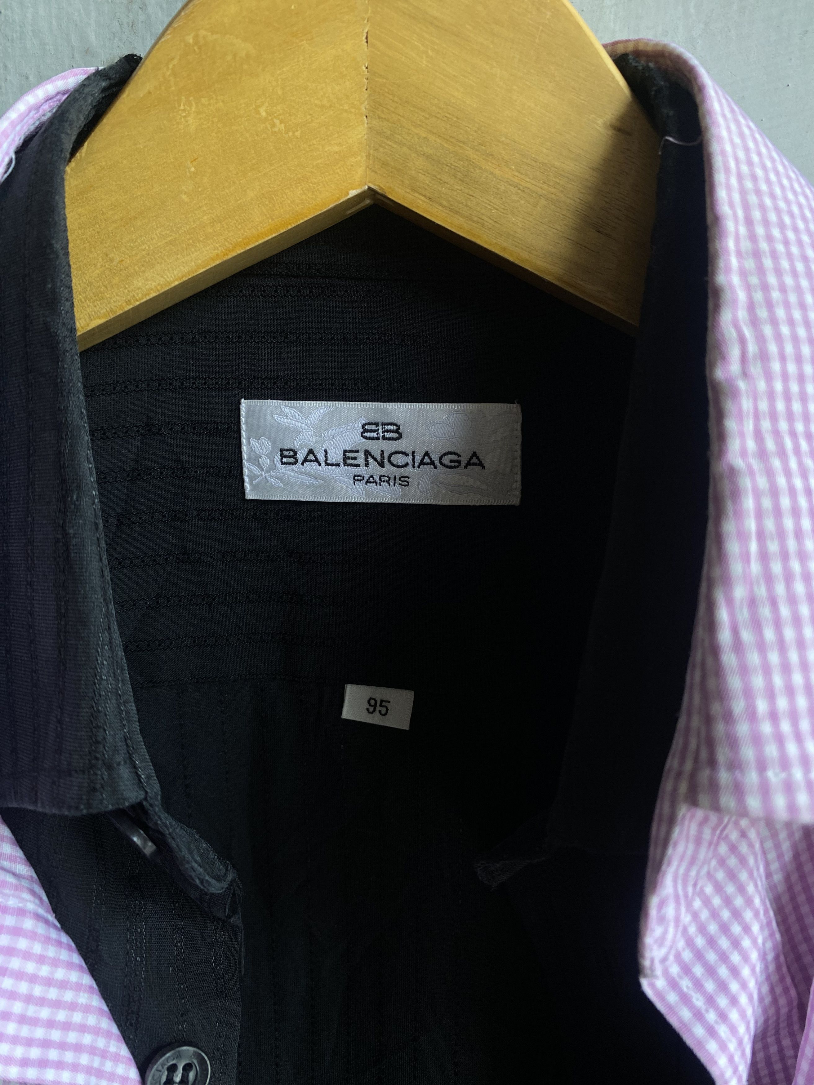 Balenciaga Balenciaga Hybrid Double Layer Shirt Size US M / EU 48-50 / 2 - 8 Thumbnail