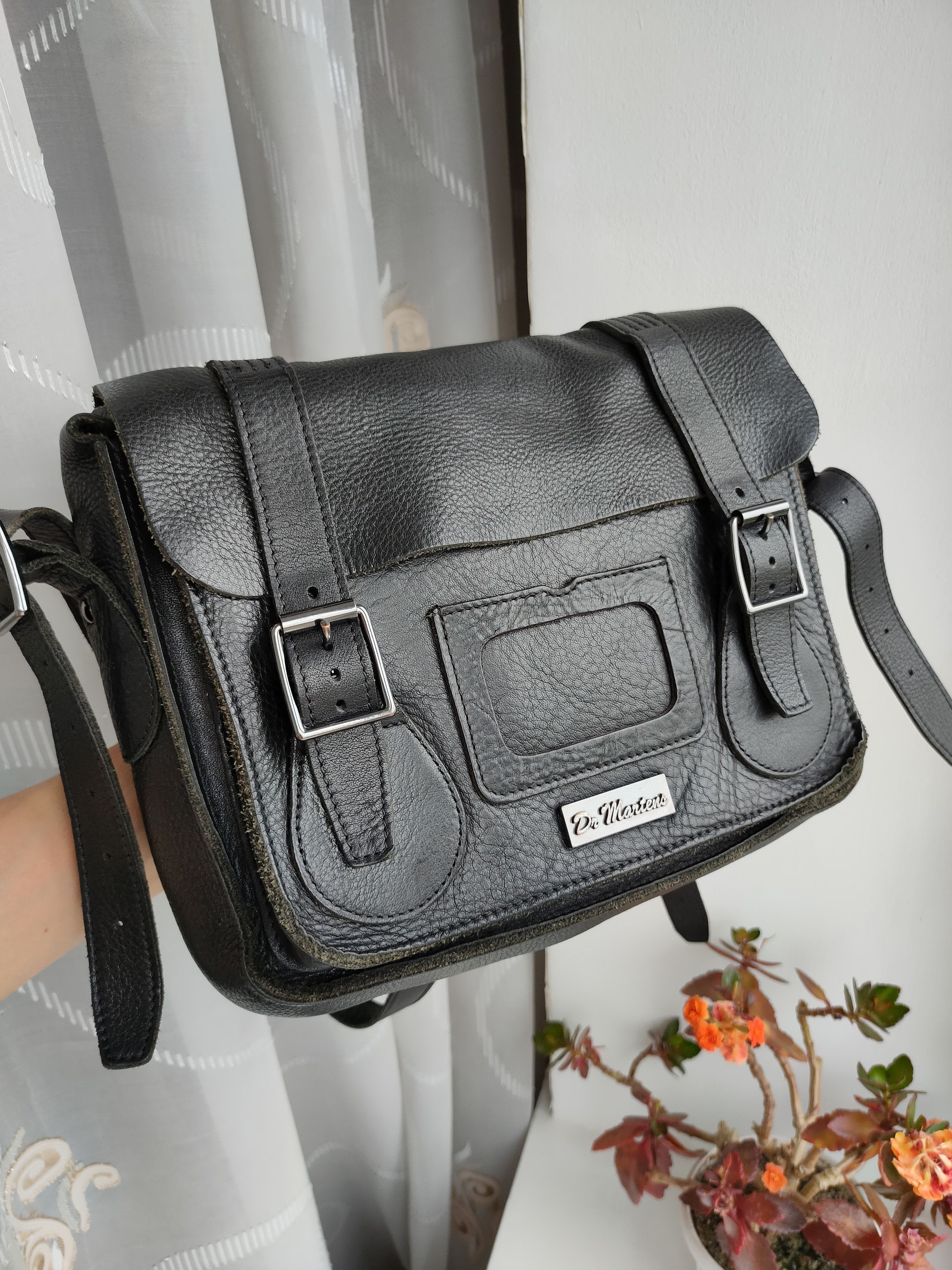 Dr. Martens 🔥Dr. Martens Vintage Leather Shoulder Bag Messenger Size ONE SIZE - 10 Thumbnail