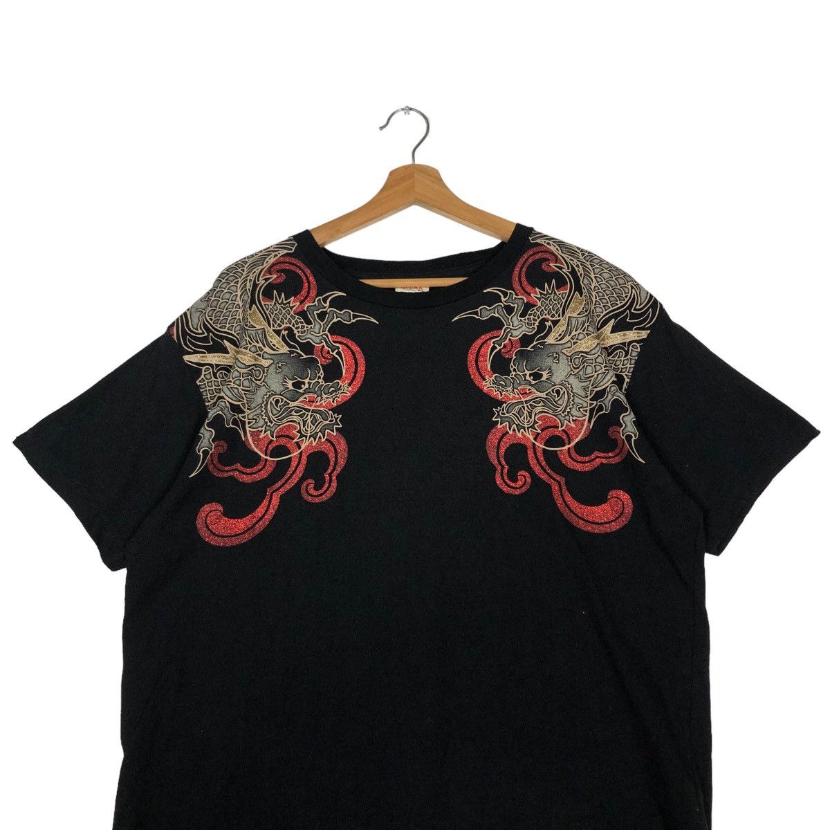 Japanese Brand 🔥Space Opera Vintage Sukajan T-Shirt Over Print Big Logo Size US L / EU 52-54 / 3 - 2 Thumbnail