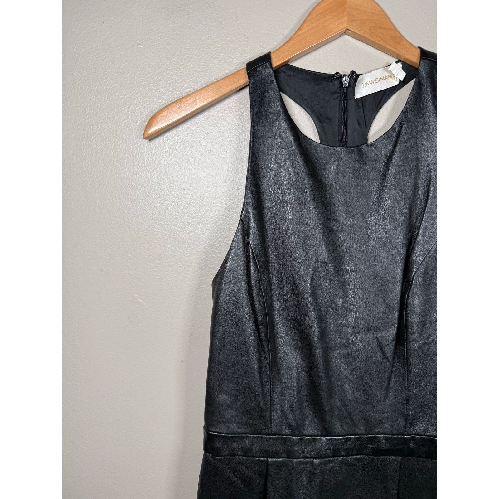 Zimmermann Vintage Zimmermann Leather Dress size 1/M Size M / US 6-8 / IT 42-44 - 11 Thumbnail