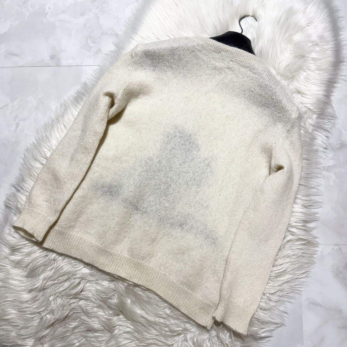 Saint Laurent Paris Saint Laurent Paris Sunset Beach Mohair Sweater Size US XL / EU 56 / 4 - 6 Thumbnail