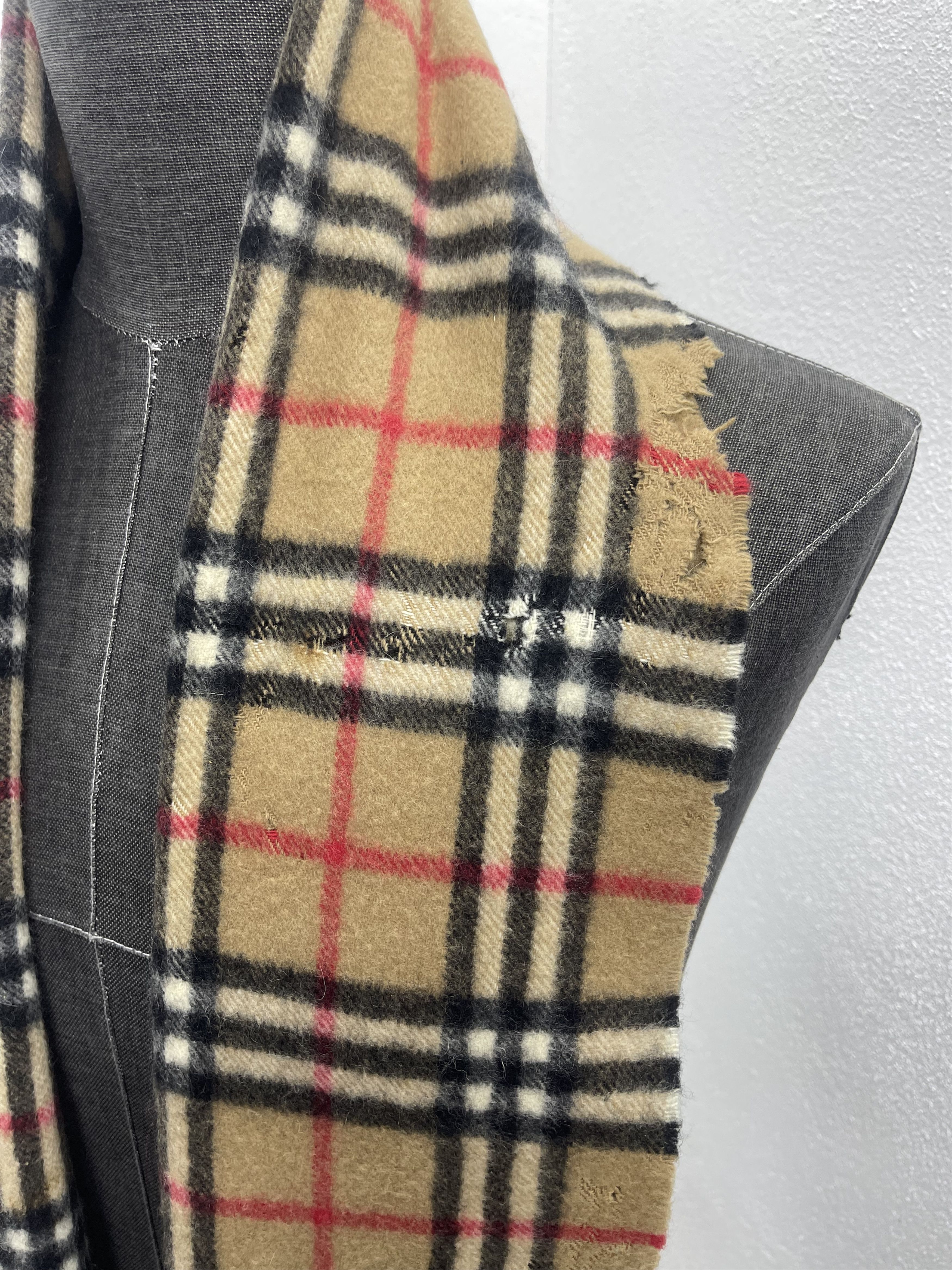 Burberry Vintage Burberrys Nova Checkered Muffler Scarf - 6230 Size ONE SIZE - 9 Thumbnail