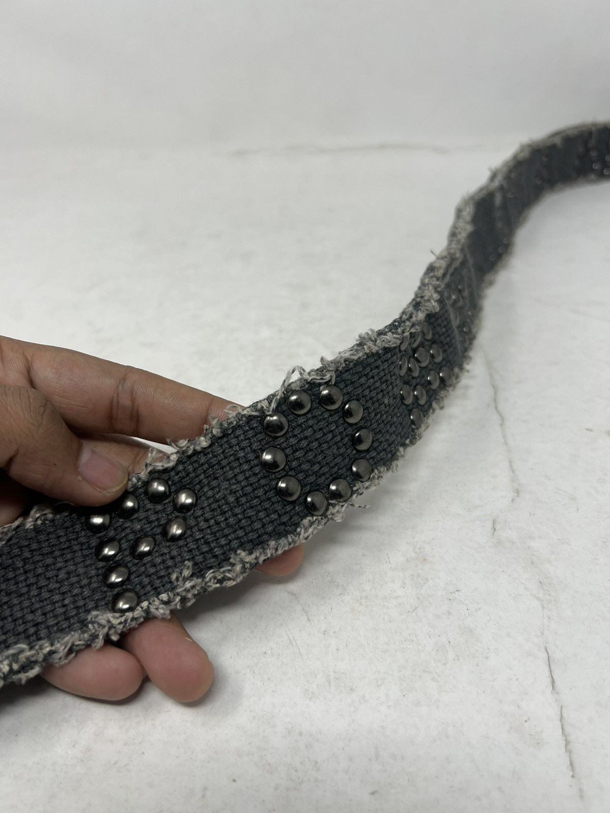 KMRii Kmrii Style Distressed Studded Belt Size ONE SIZE - 17 Thumbnail