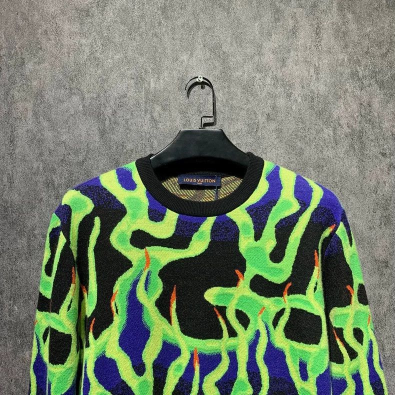 Louis Vuitton Louis Vuitton Flame knit sweater 2501-Nextarrow Size US M / EU 48-50 / 2 - 7 Thumbnail