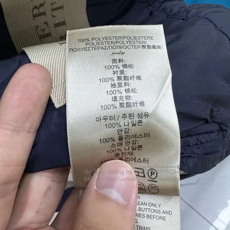 Burberry Burberry Blue Women's Cotton Jacket. Size M / US 6-8 / IT 42-44 - 6 Thumbnail