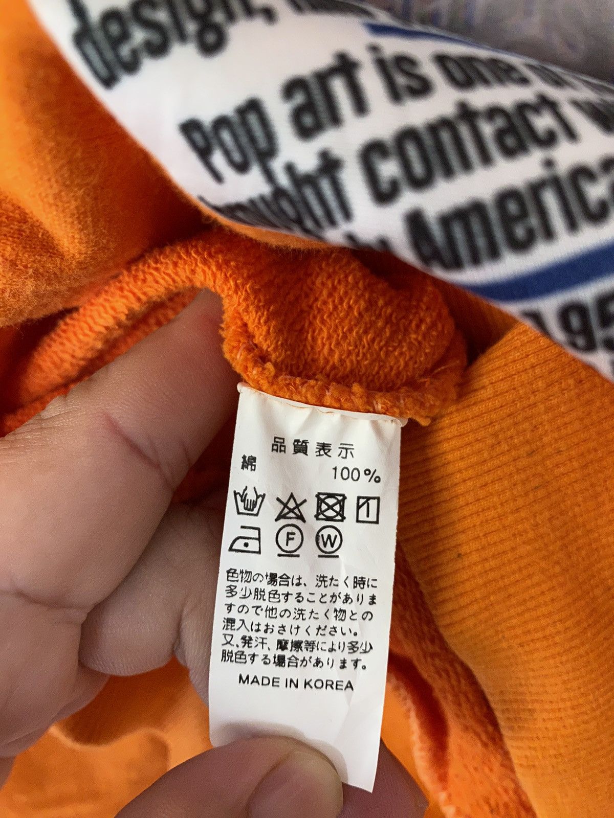 Japanese Brand A’GEM/9 Japan psychopath illusion hoodie Size US L / EU 52-54 / 3 - 12 Thumbnail