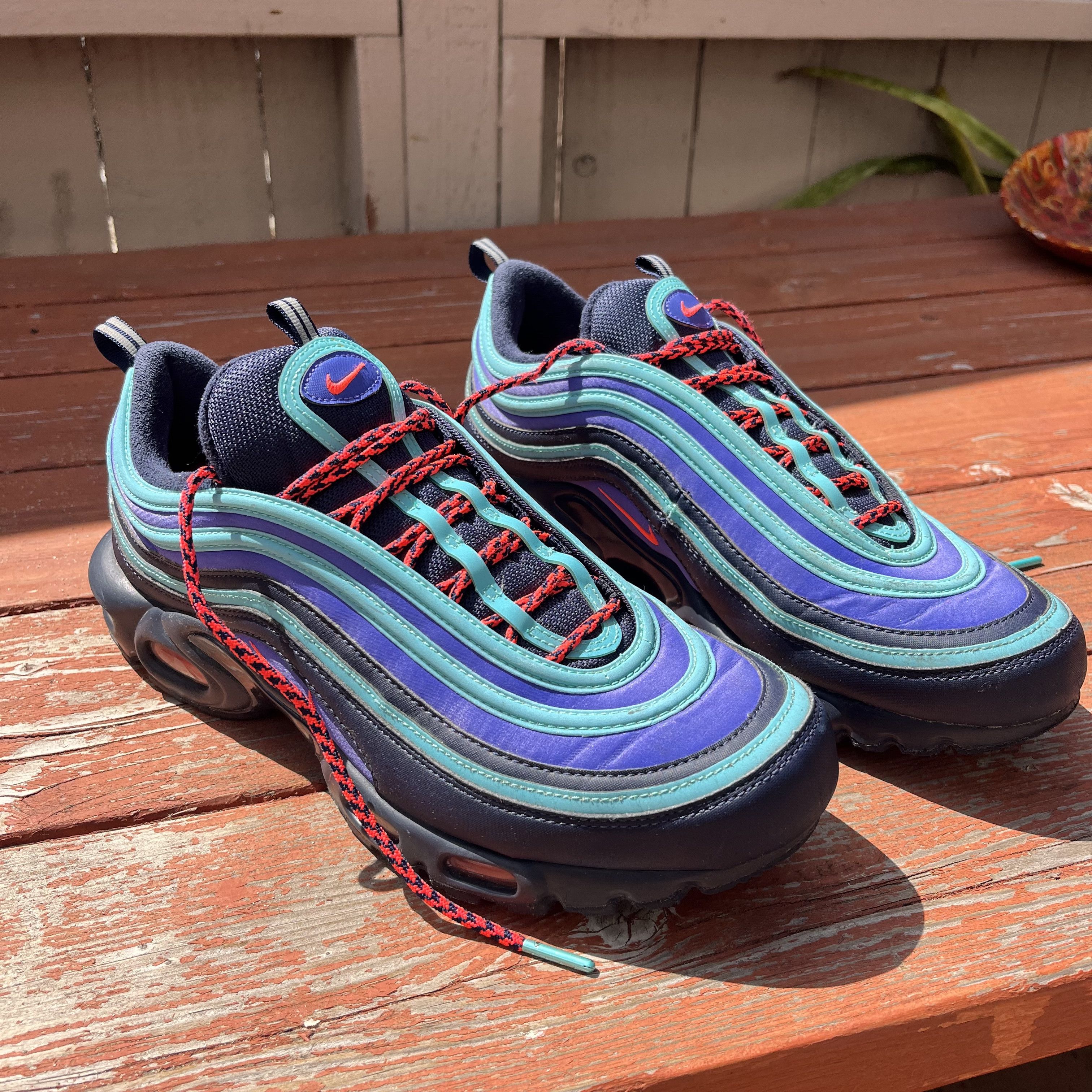 Nike Nike Air Max 97 - 'Navy/Jade' Origins Size US 11 / EU 44 - 1 Thumbnail