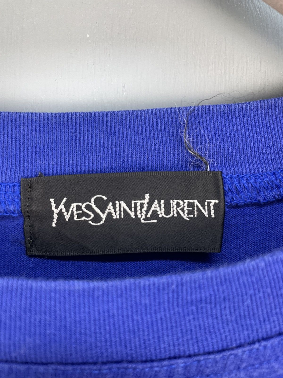 Vintage × Yves Saint Laurent Vintage Yves Saint Laurent pocket tee embroidered logo Size US M / EU 48-50 / 2 - 5 Thumbnail