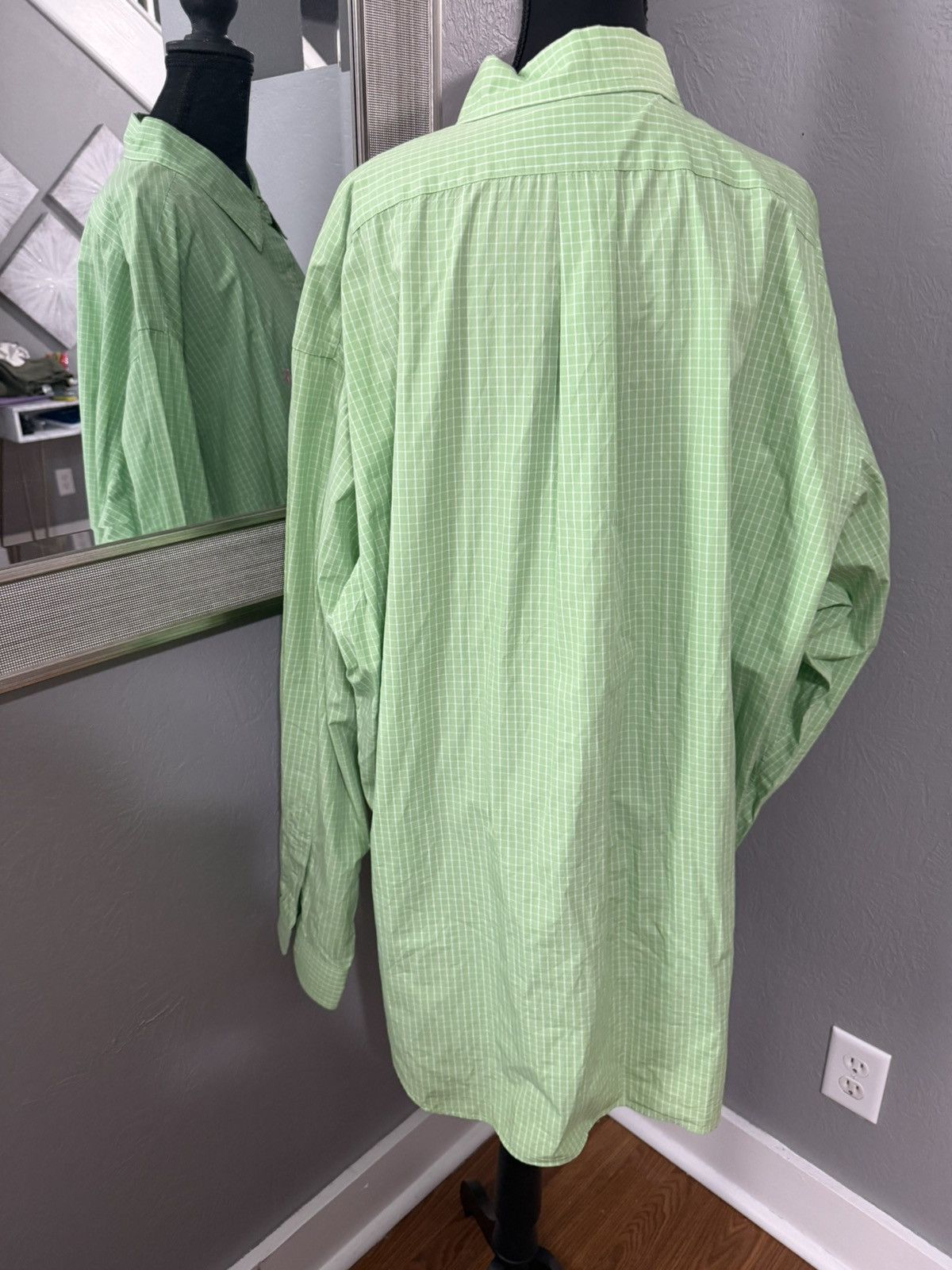 Ralph Lauren Ralph Lauren Blake Green Plaid Button Down Shirt XXL. Size US XXL / EU 58 / 5 - 4 Thumbnail