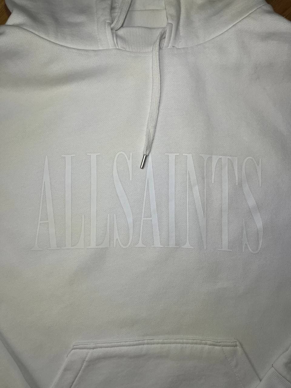Other Allsaints y2k logo white hoodie Size US M / EU 48-50 / 2 - 3 Thumbnail