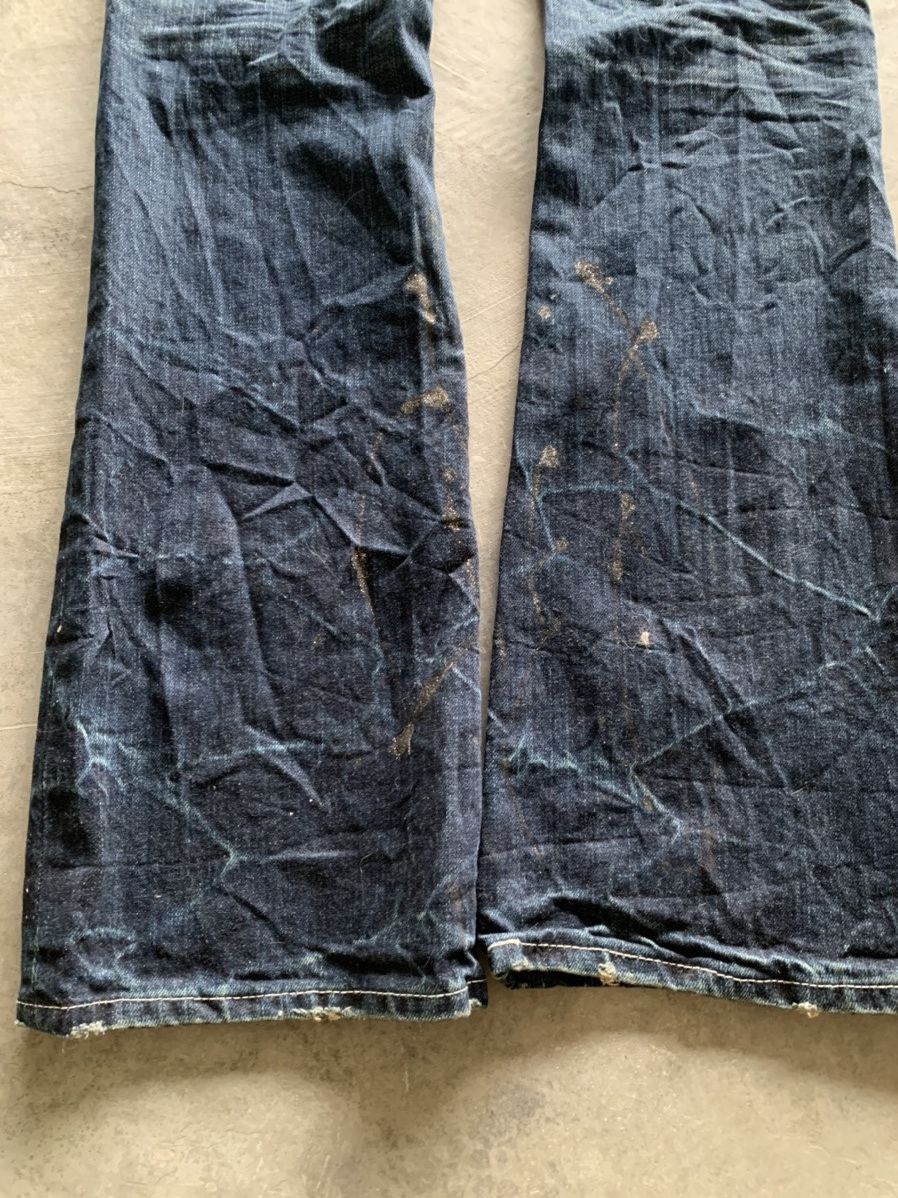 Hysteric Glamour flare travas splatter dope washed ifsixwasnine lgb style Size US 31 - 14 Thumbnail