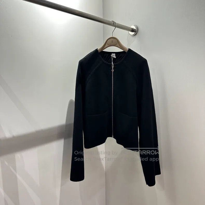 Hermes Hermes Double-sided Cashmere Zip-up Jacket Size S / US 4 / IT 40 - 1 Thumbnail