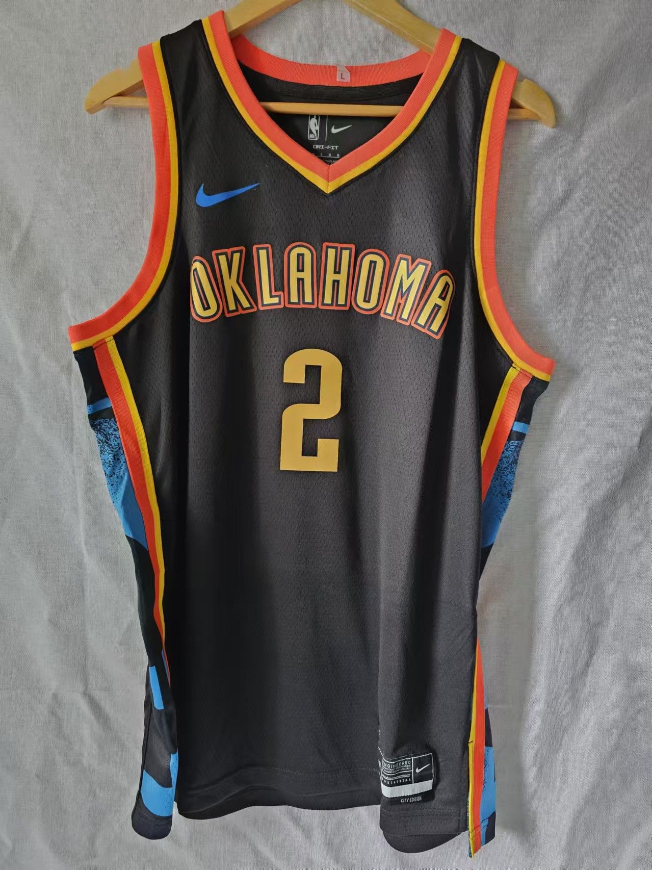 Oklahoma City Thunder Shai Gilgeous-Alexander Jersey City