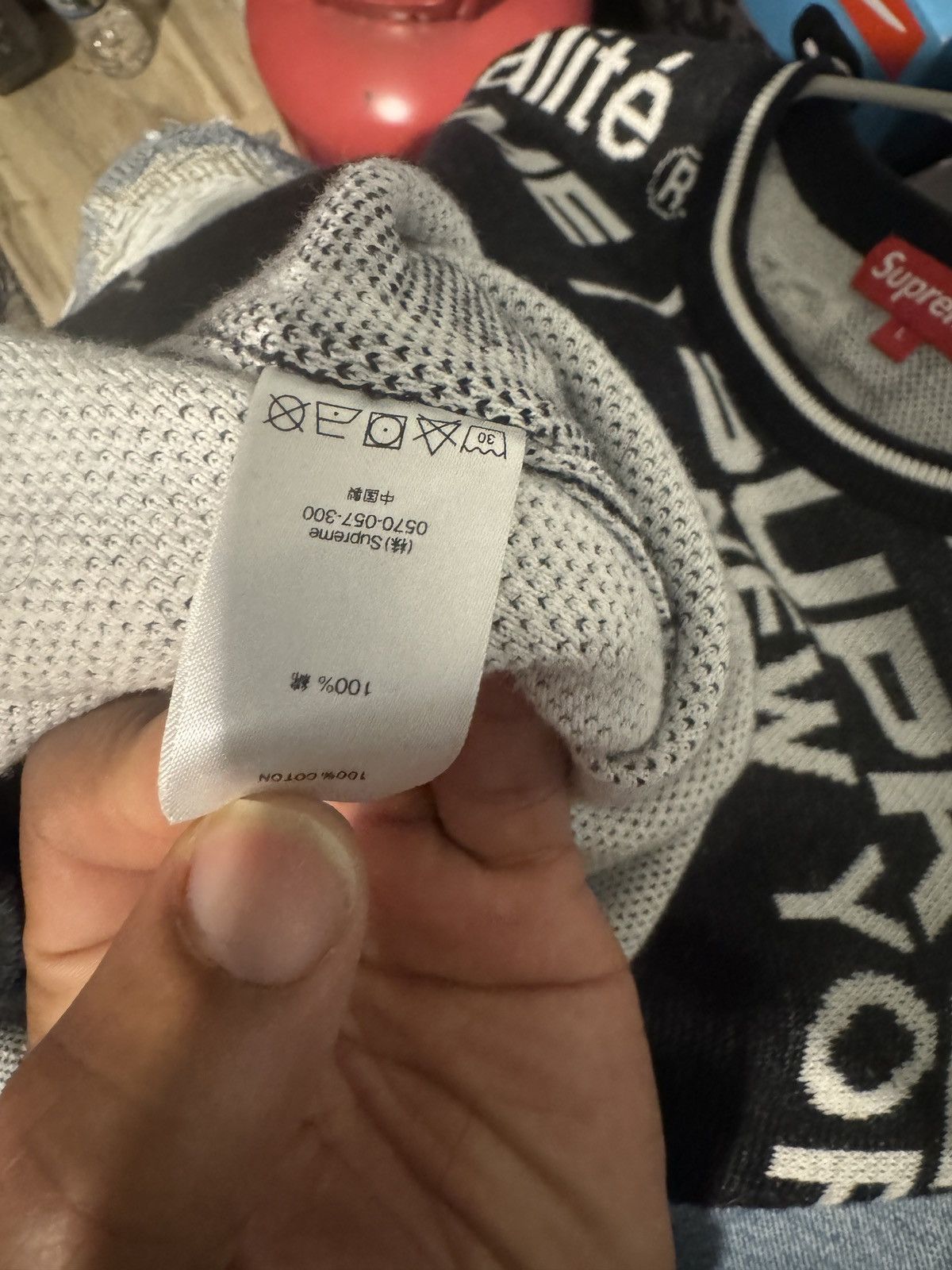 Supreme Supreme quality sweater Size US L / EU 52-54 / 3 - 7 Thumbnail