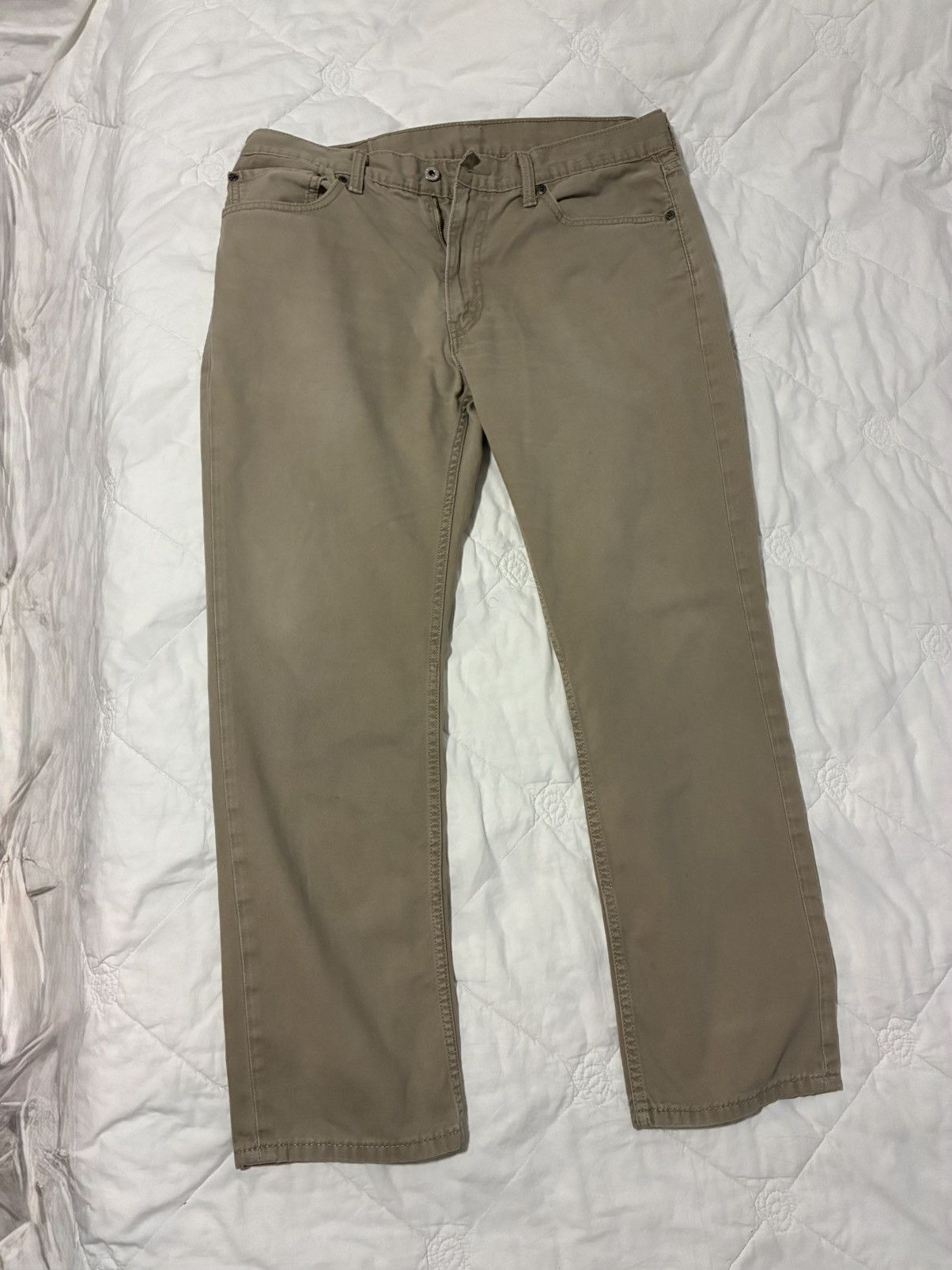 Levi's Levi's 511 tan straight leg jeans Size 36" Size US 36 / EU 52 - 1 Thumbnail